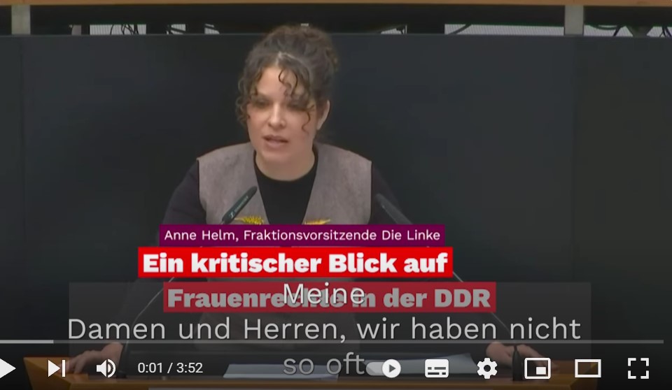 Kritischer Blick auf Frauenrechte in der DDR