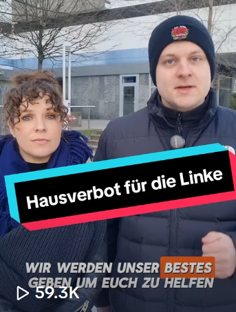 Hausverbot für die Linke!