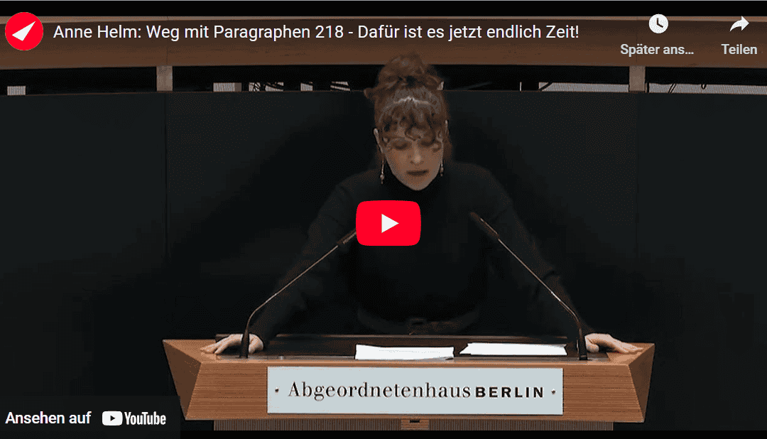 Weg mit dem Paragraphen 218