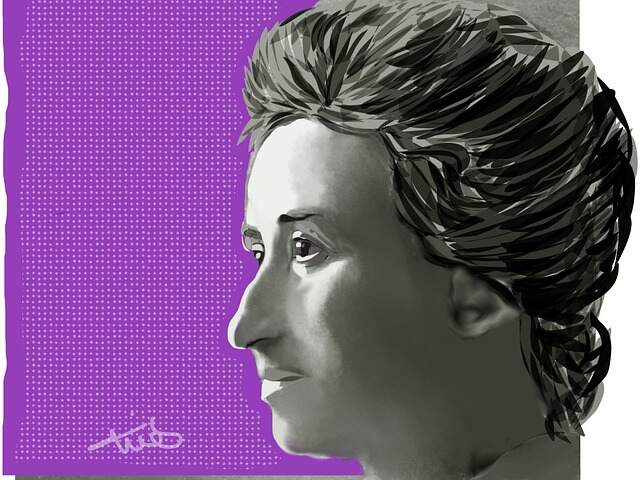 Beschädigung des Gedenkorts und des Rosa-Luxemburg-Denkmals am ehemaligen Frauengefängnis in Friedrichshain